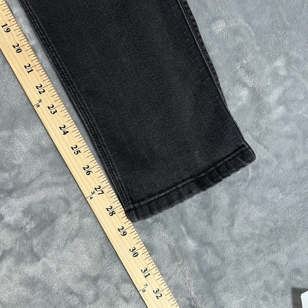 Duer Performance Slim Fit Jeans Mens 34x30 Black Denim Tapered Stretch Organic
